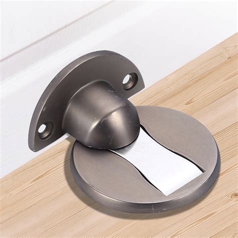 Dezsed Magnetic Door Stopper Floor Mount Magnet Door Stop Invisible