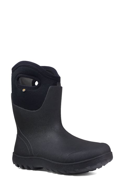 Bogs Women S Neo Classic Mid Waterproof Rain Boot Editorialist