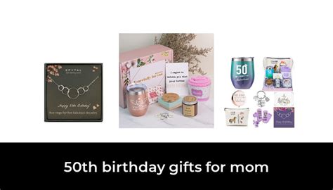 42 Best 50th birthday gifts for mom 2022 - After 243 hours of research ...