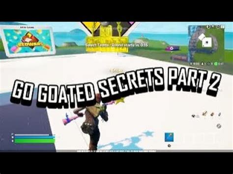 All Secrets In Go Goated Fortnite Part Vault Code Youtube