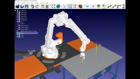 RoboDK External Axis With ABB Robot YouTube