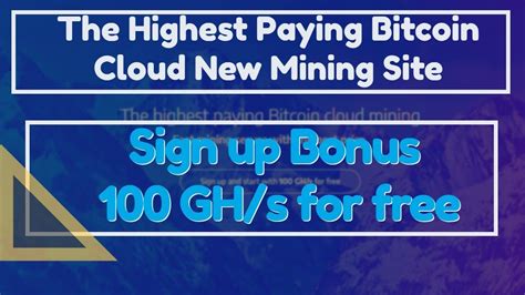 How To Earn Free Bitcoin Mocahash The Highest Paying Cloud