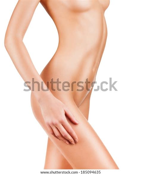 Beautiful Naked Female Body Isolated On Stock Photo 185094635 Shutterstock