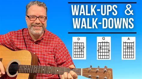 Transform Your Sound Easy Guitar Walk Ups And Walk Downs Key Of D Youtube