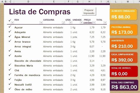 Lista Supermercado Excel Sample Excel Templates Hot Sex Picture