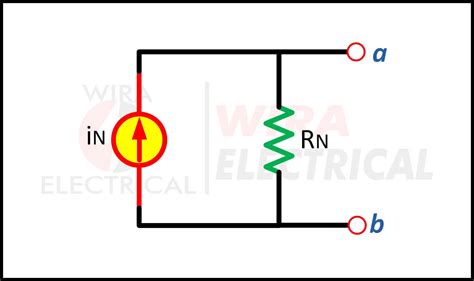 Nortons Theorem Formula And Equivalent Circuit Wira Electrical