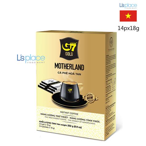 G7 Gold Cà phê hòa tan Motherland L s Place Foodmart