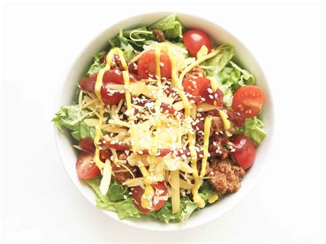 Cheeseburger Salad Recipe | SideChef