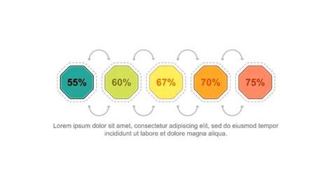 Graphic Showing The Five Stages Of Sales Process Diagram Powerpoint