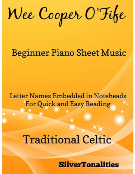 Wee Cooper Ofife Beginner Piano Sheet Music Sheet Music Traditional