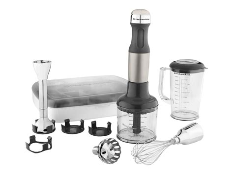 Kitchenaid Khb Acs Hand Blender Cocoa Silver Walmart