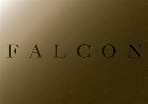 falcon logo on Behance