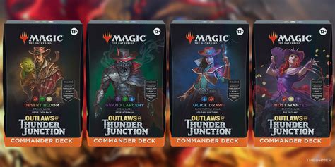 Outlaws Of Thunder Junction Debut Story Mechanics Commander Decks