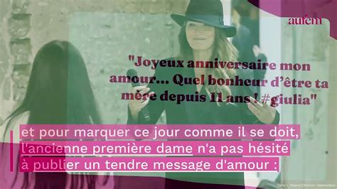 Carla Bruni maman comblée elle partage de rares photos de sa fille