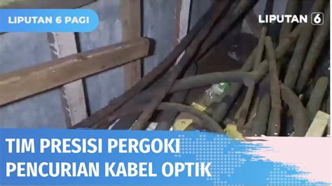 Sebanyak 5 Pencuri Kabel Optik Kepergok Dan Ditangkap Tim Presisi Di