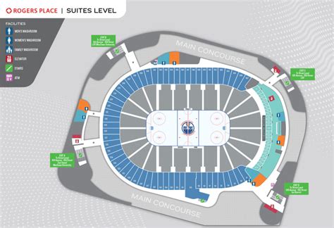 Concourse Maps Rogers Place