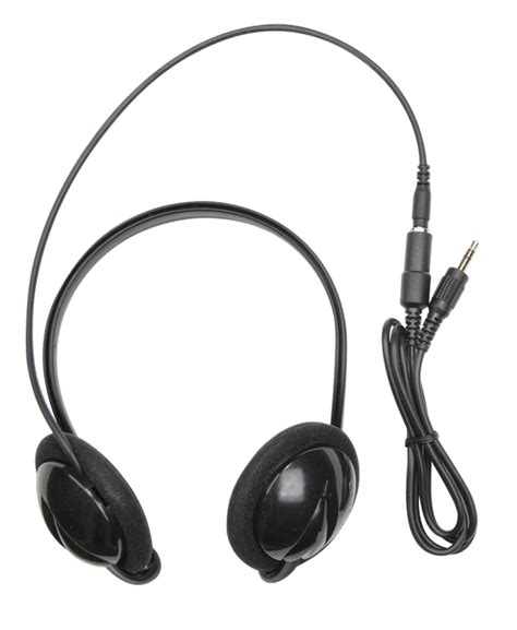 Universal Behind-the-Head Stereo Headphones - Listen Technologies