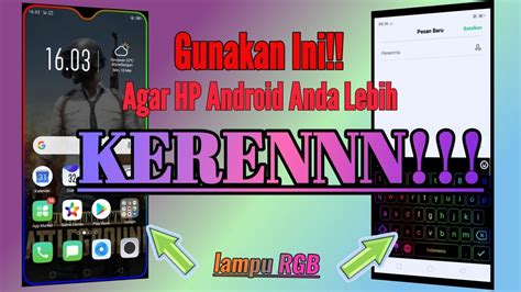 Cara Membuat Border Light Kedap Kedip Tips Trik Hp Android Keren