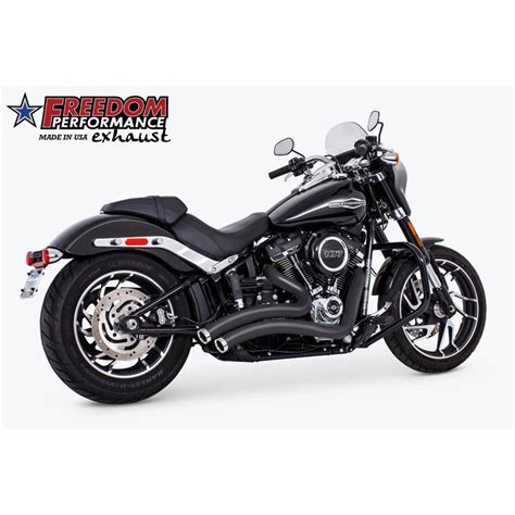 Freedom Performance HD01180 Sharp Curve Radius Exhaust Black With