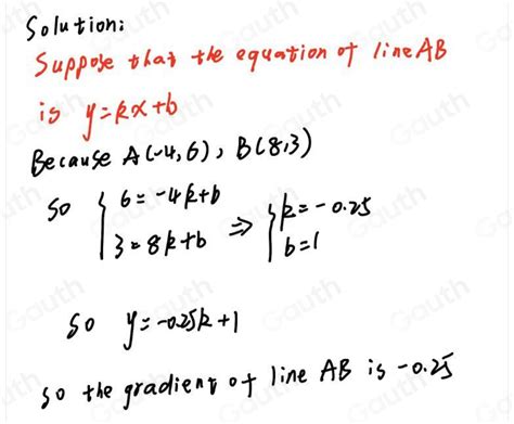 Solved Point A Has Coordinates 46 And Point B Has Coordinates 83