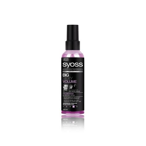 Syoss Blow Dry Spray Big Sexy Volume Kohevust Lisav Sprei Ml