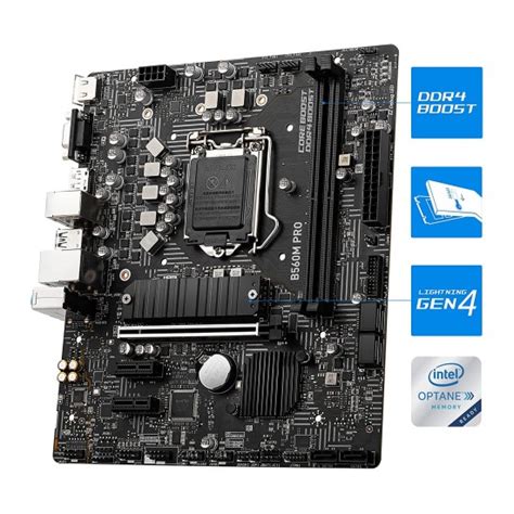 Buy MSI B560M PRO VDH Wi Fi Micro ATX Gaming Motherboard 10th 11th Gen