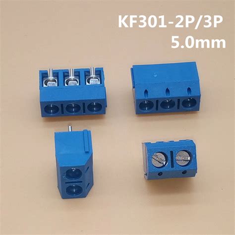 Pcs Kf P Kf P Pitch Mm Kf Straight Pin Pcb Pin