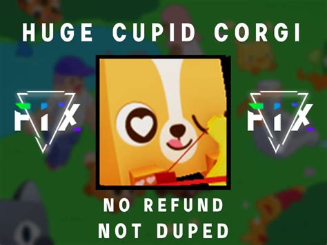 Pet Simulator X Huge Cupid Corgi Psx Etsy