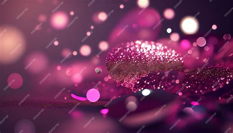 Premium AI Image | Pink glitter abstract background in high quality