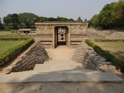 Entrance To Prasanna Virupaksha Shiva Temple Hampi