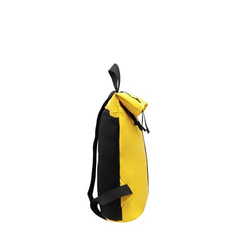 New Rebels Mart Roll Top Backpack Yellow Small Ii Rucksack