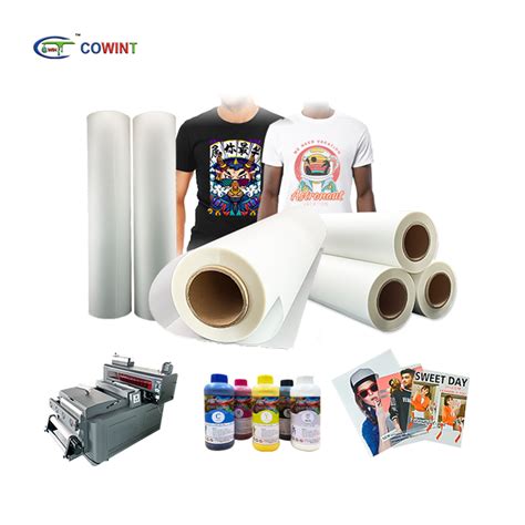 China Hi Rubbing D Matte Dtf Dtf Transfer Film Sheet Manufacturers