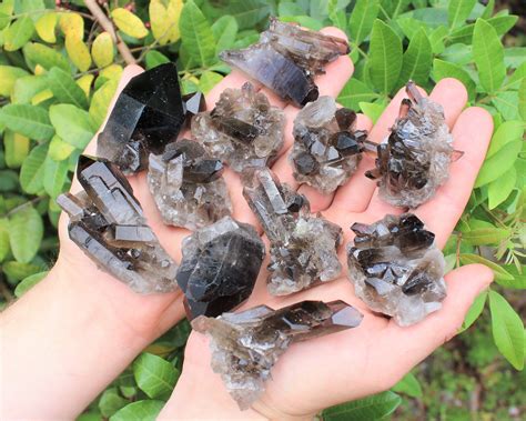 Smoky Quartz Crystal Clusters Aaa Grade Wholesale Bulk Lots Premium