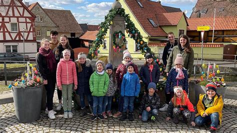 Osterbrunnen In Stammheim