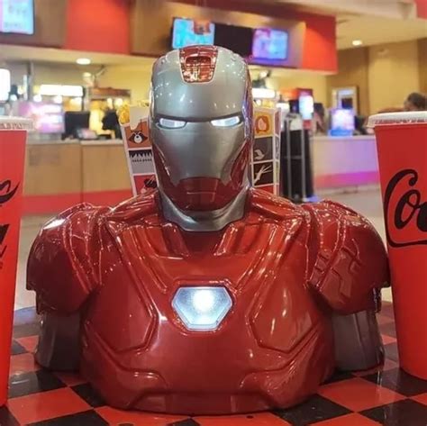 Palomera Iron Man Cinemex Con Luz Meses Sin Inter S