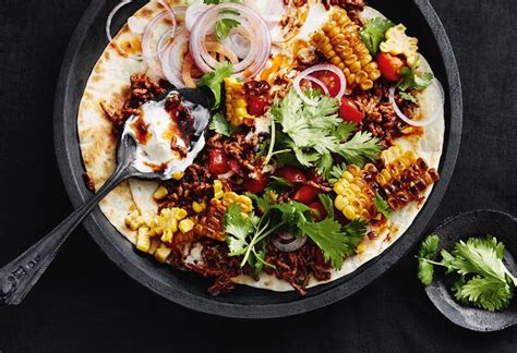 Tortillas Mit Faschiertem Mais Und Joghurt Frisch Gekocht Rezept