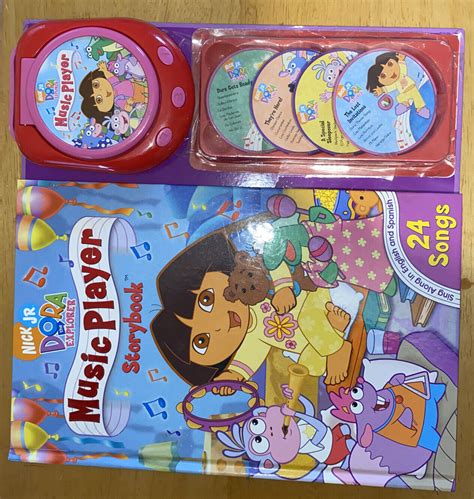 Nick Jr Dora The Explorer Storybook Dora The Explorer Music Player And