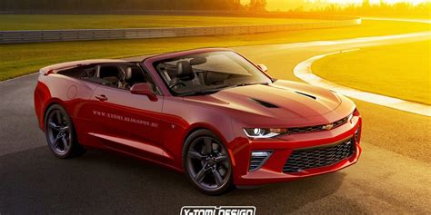 Primer Teaser Del Chevrolet Camaro 2016 Convertible Motor Y Racing