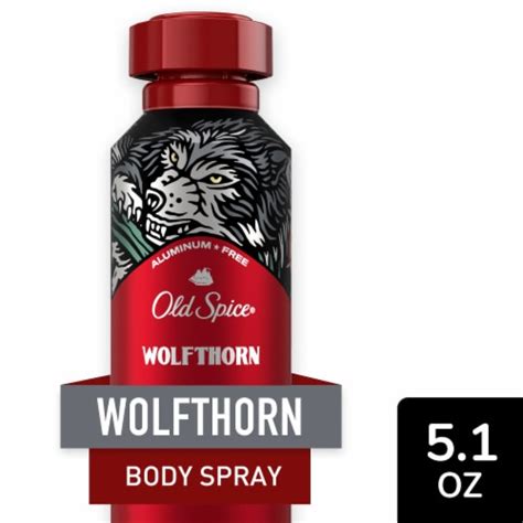 Old Spice Wild Collection For Men Aluminum Free Body Spray Wolfthorn