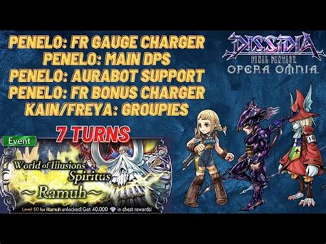 Dffoo Gl Woi Spiritus Ramuh Grade S When Penelo Does Of The Work