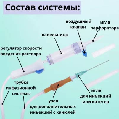 ИНФУЗИЯ 10 шт система инфузионная, ДЛЯ КАПЕЛЬНИЦЫ, устройство ...