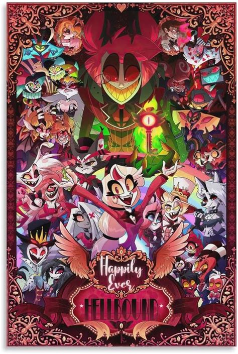 Helluva Boss Hazbin Hotel Anime Posters Tv Movie Posters