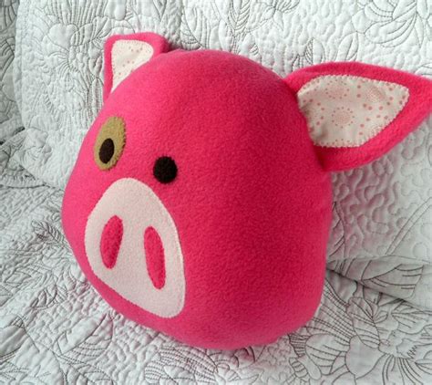 Pigling Pig Decorative Pillow By EvelynX On Etsy Pig Pillow Pillows Pig