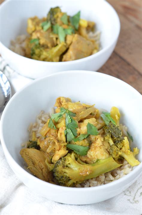 Weeknight Chicken Curry Bowls - 100 Days of Real Food