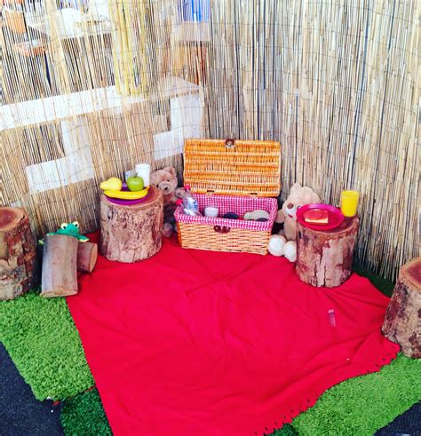 Dramatic play picnic area | Dramatic play preschool, Dramatic play area ...