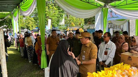 Tekan Angka Inflasi Dinas Ketahanan Pangan Merangin Gelar Gpm Di Lurah