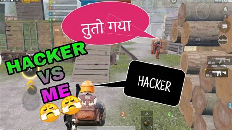 Hacker Vs Me Hacker In Tdm Match Pubg Mobile Hacker Youtube