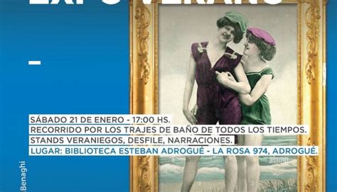 Llega La Expo Verano A La Biblioteca Esteban Adrogu Pol Tica Del Sur