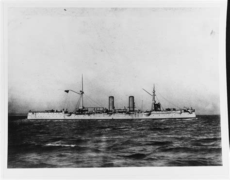 Nh 94362 Nueve De Julio Argentine Protected Cruiser 1892 1930