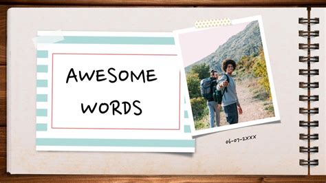 Memories Photo Album Google Slides Theme And Ppt Template